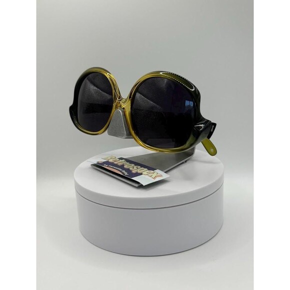NEW Vintage Oversize Sunglasses | NOS | 70s Style | Grey Lens | Geoffrey Beene | main image 8